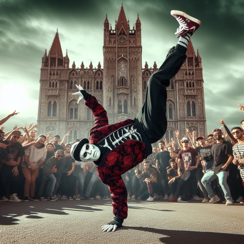 Breakdance Dracula,  dance street