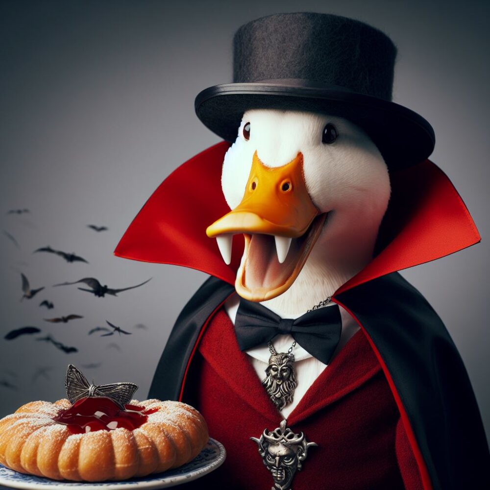 Count Duck-ula,  animals news vampires