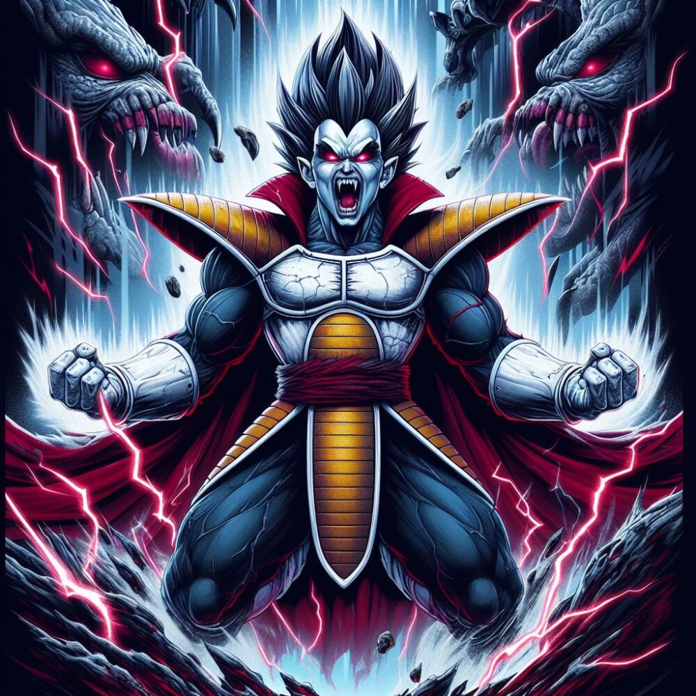 Vegecula,  badman dragonball fusion vegeta