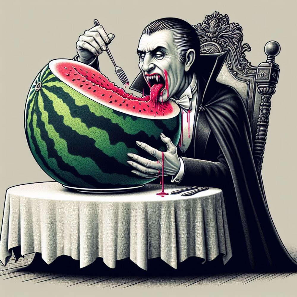 Water melon,  eating water melon