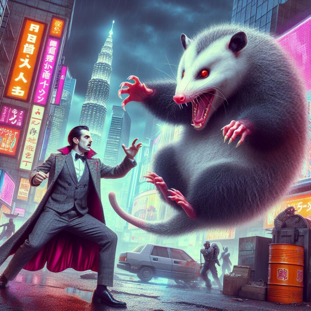 Giant vampire opossum, 