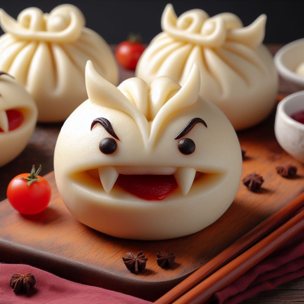 Vampire chinese bun, 