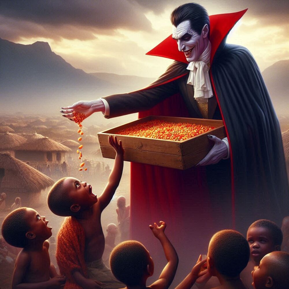 Kindness,  africa children dracula happy