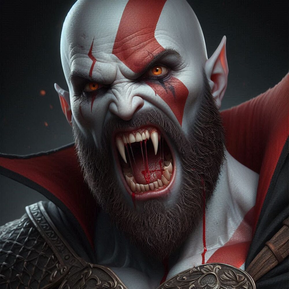 Kratula,  dracula god of war kratos