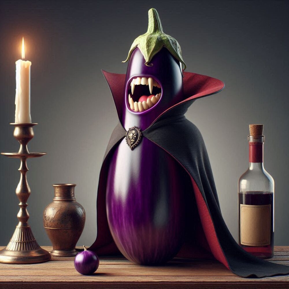 Count Eggplantula,  eggplant vegetables