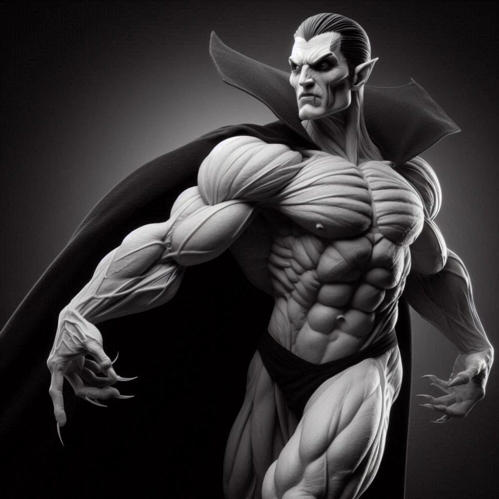 Giga Dracula,  chad giga gigachad muscles