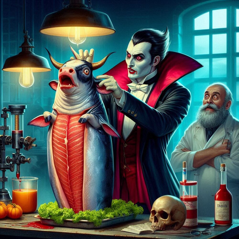 Dracula’s Culinary Creation,  cooking ogm science