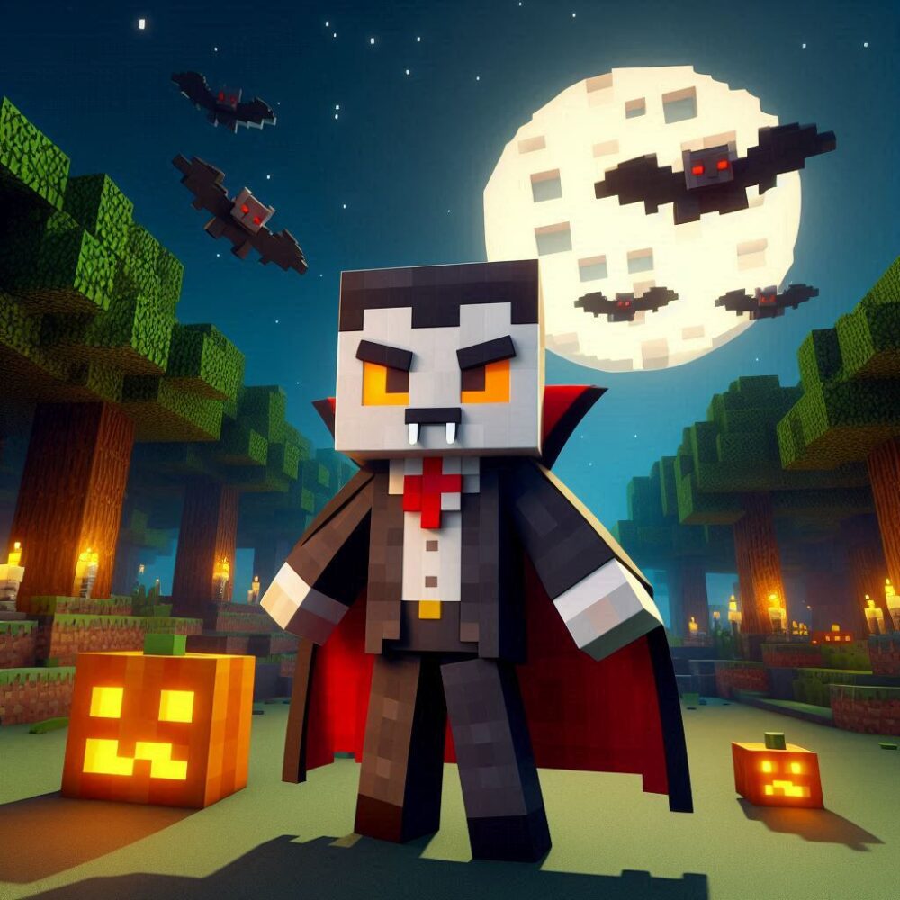 Minecraft nightmare,  crafting minecraft moon nightmare pixels