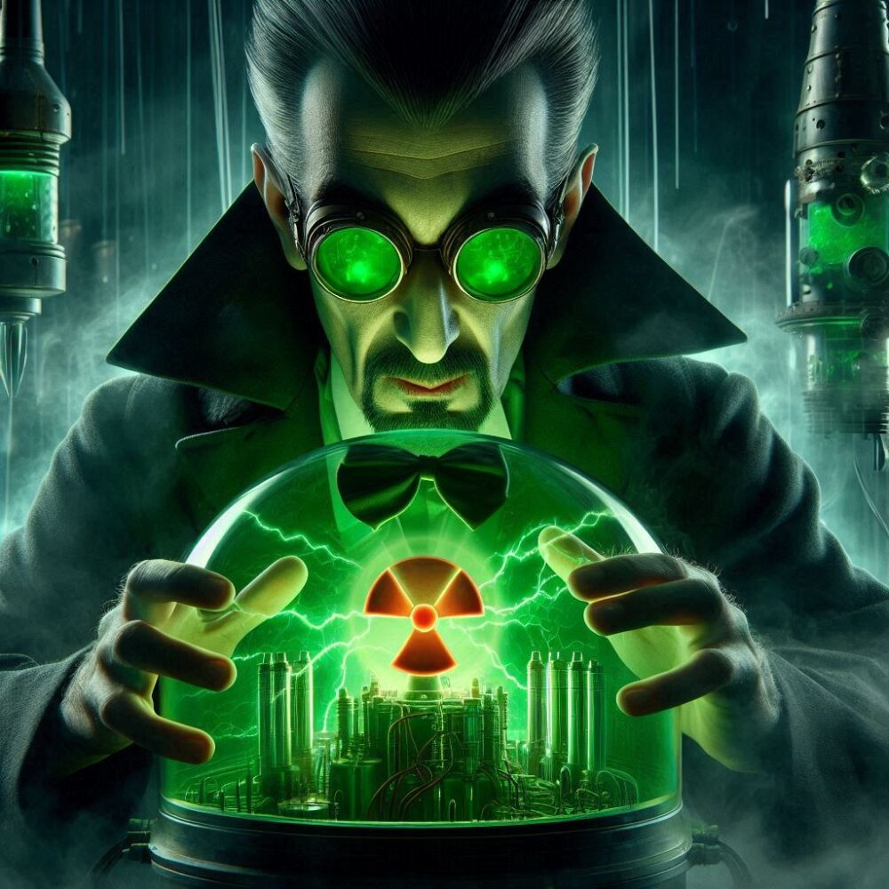 Dracula’s Radiant Dominion,  creation green light nuclear power reactor