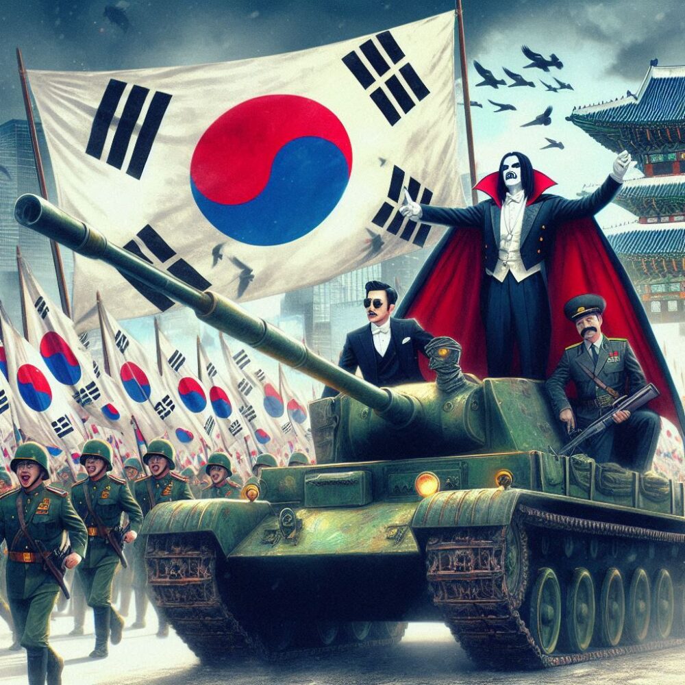 Coup d’etat in south korea by Lord Dracula!,  army conquer coupdetat glory martiallaw seoul southkorea